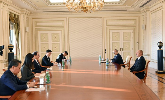   Ilham Aliyev recibe al funcionario coreano -   ACTUALIZADO    