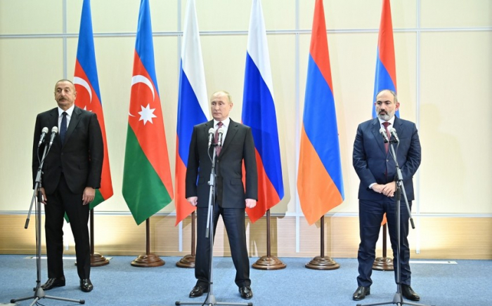   "Die Beschlüsse des trilateralen Treffens werden Bedingungen für die Sicherheit in der Region schaffen"   - Ilham Aliyev    