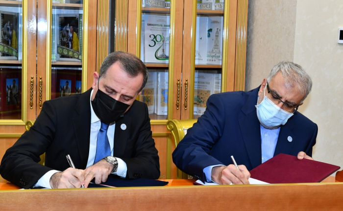 Azərbaycan, İran və Türkmənistan müqavilə imzaladı
