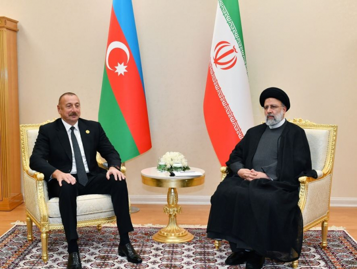   Präsident Aliyev trifft Seyyed Ebrahim Raisi  