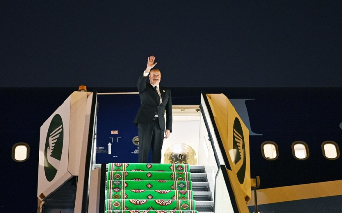   Finaliza la visita de Ilham Aliyev a Turkmenistán  