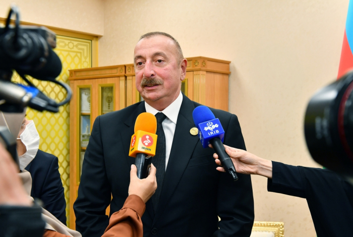   "Nun an werden die Beziehungen mit Iran weiter wachsen"   - Ilham Aliyev    