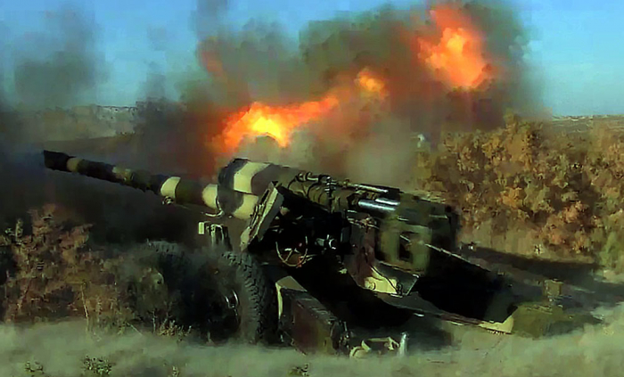  Mortar and artillery units of Azerbaijani army conduct live-fire exercises -  VIDEO  