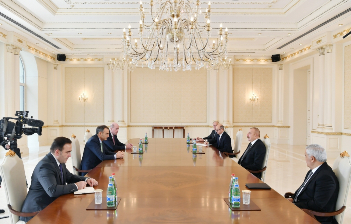 President Ilham Aliyev receives BP Chief Executive Officer