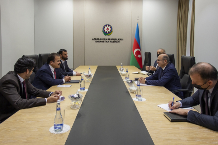 Azerbaijani energy minister meets with Nebras Power CEO 