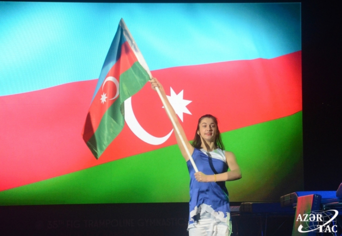  Baku hosts opening ceremony of 35th Trampoline Gymnastics World Championships 