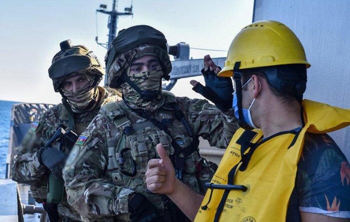  Hərbi dənizçilərimiz NATO-nun təlimində iştirak edib -  FOTO  