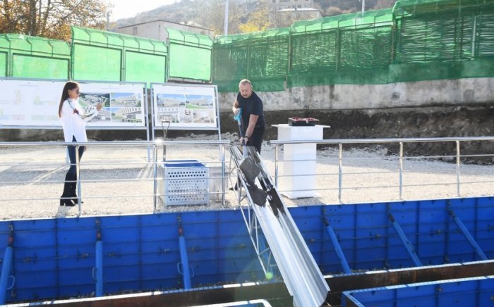   Şuşada xəstəxananın təməlqoyma mərasimi keçirilib  
   