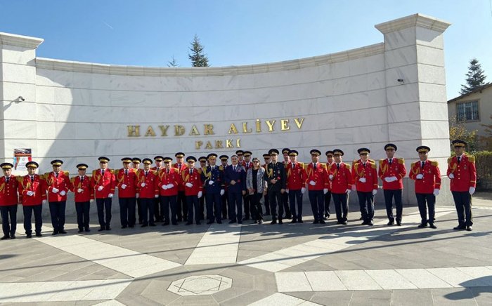 Hərbi Məktəbin orkestr heyəti Türkiyədən qayıdıb
