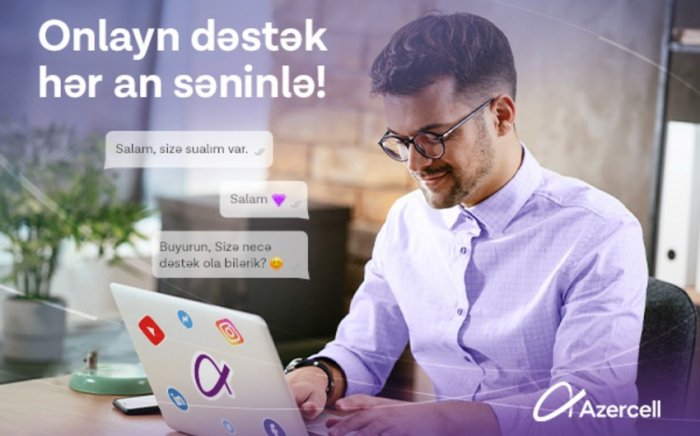"Azercell" Müştəri Xidmətləri artıq "Instagram"ın şəxsi mesaj bölümündə  
