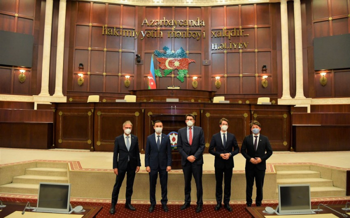 Une délégation du ministère allemand des Affaires étrangères est arrivée en Azerbaïdjan