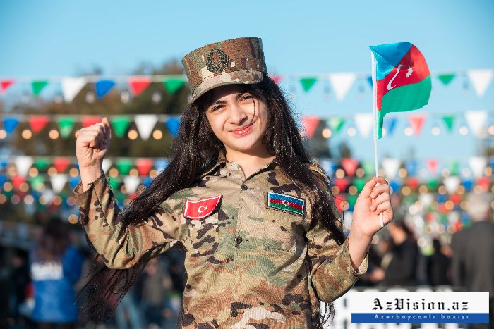  Bakı Zəfər bayramına hazırlaşır -  FOTOLAR  