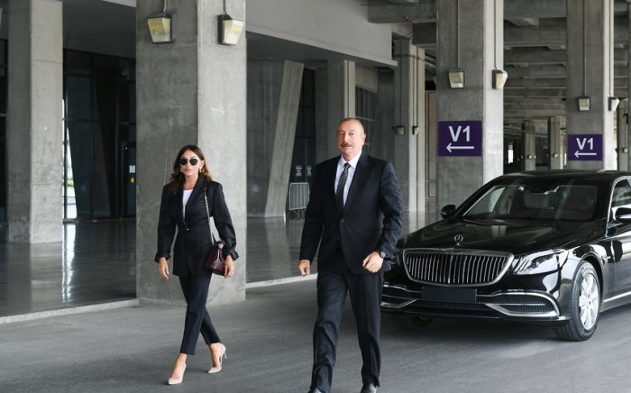    Prezident və birinci xanım Şamaxıya gediblər    