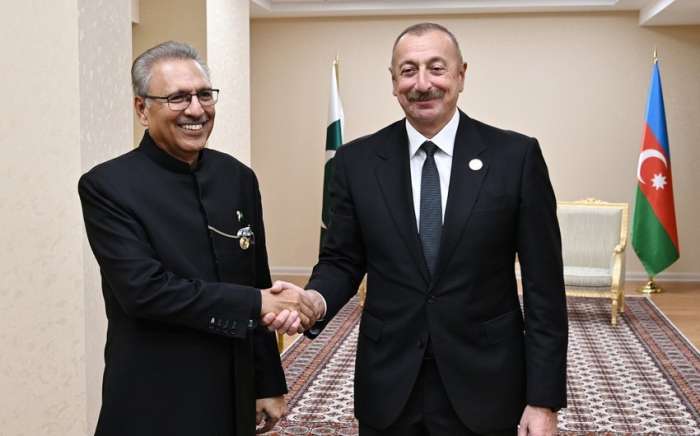    İlham Əliyev Pakistan Prezidenti ilə görüşüb -    YENİLƏNİB        
