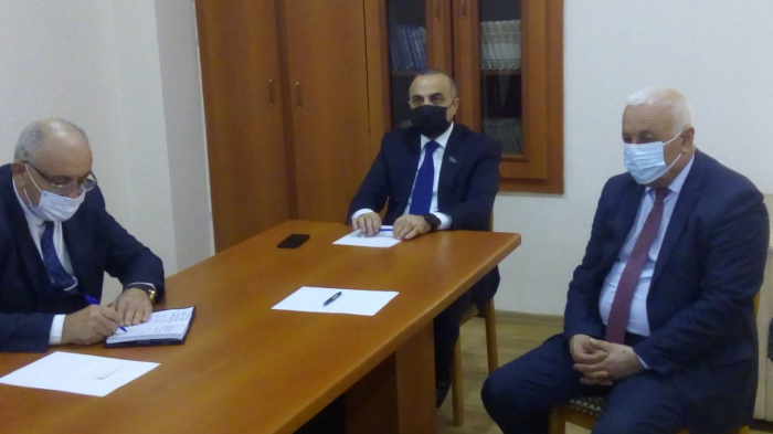 Azay Quliyev seçicilərilə görüş keçirib -    FOTO   