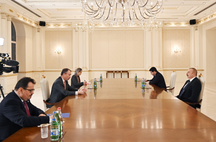   الرئيس إلهام علييف يستقبل المبعوث الخاص للاتحاد الاوروبي لشؤون جنوب القوقاز   