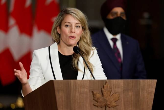     Außenministerin:   Kanada ist besorgt über die jüngsten Zusammenstöße an der aserbaidschanisch-armenischen Grenze  