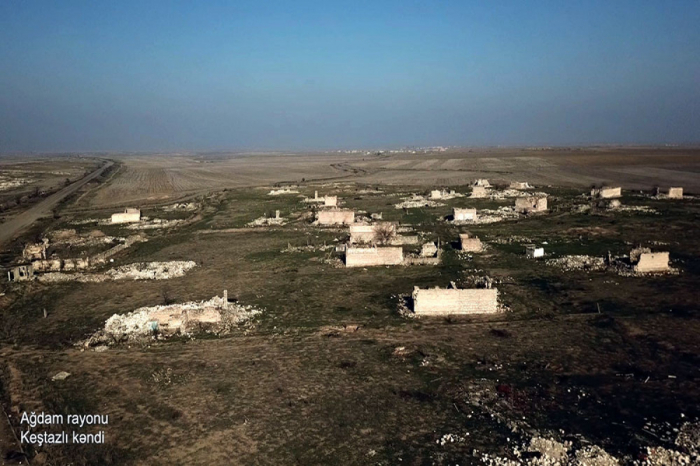   La aldea de Keshtazli en la región de Agdam -   VIDEO    