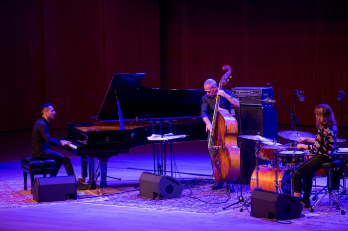 Avishai Cohen trio performs at Heydar Aliyev Center