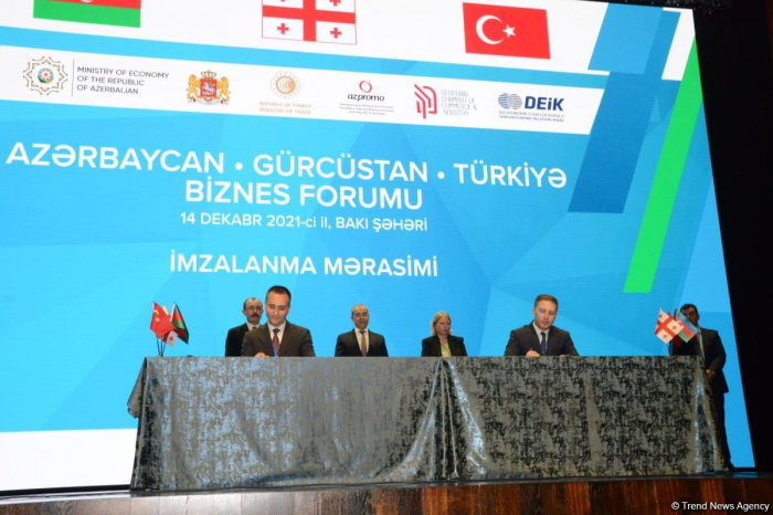   Azerbaijan, Georgia and Turkey ink five memorandums  