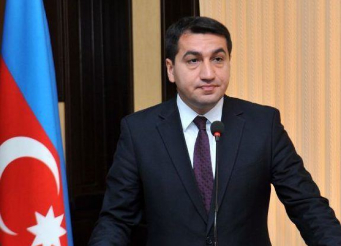 "Azerbaiyán trata de construir una nueva región del sur del Cáucaso" -   Hikmet Hajiyev  