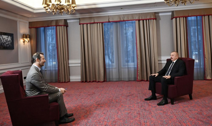  President Ilham Aliyev gives interview to Italian Il Sole 24 Ore newspaper  