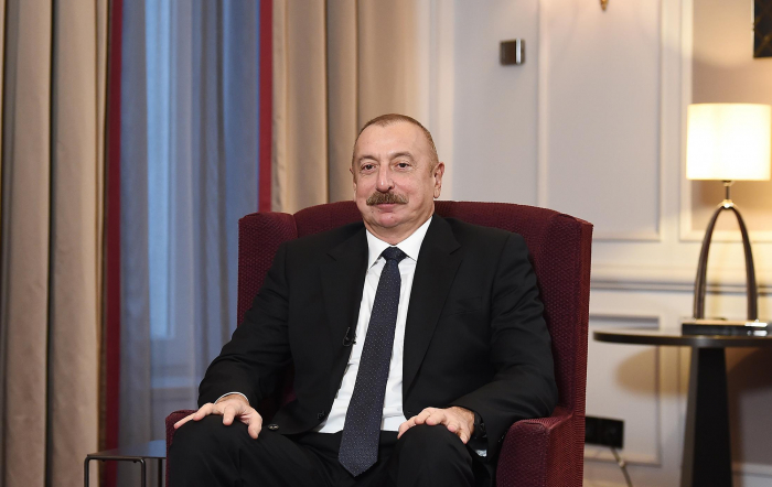     El jefe de Estado  : "Esperamos que para entonces Armenia complete su parte de la tarea"  