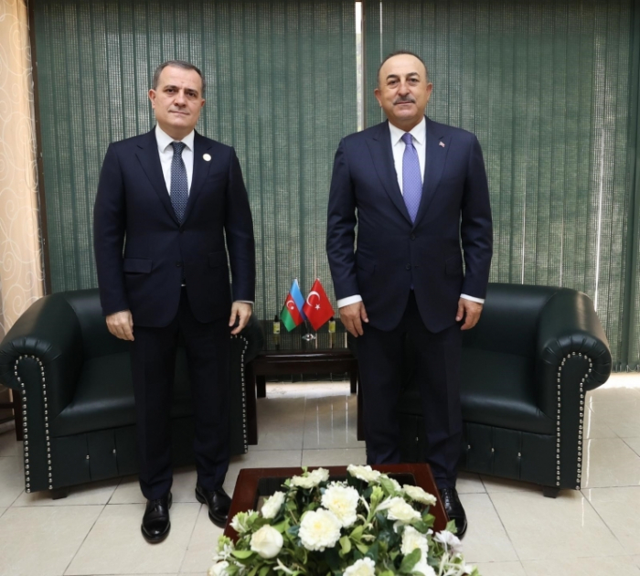   وزير الخارجية الاذربيجاني يلتقي نظيره التركي  