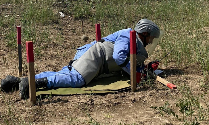   Azerbaijan continues demining ops in liberated territories  