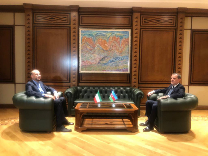  Azerbaijani, Iranian FMs meet in Baku 