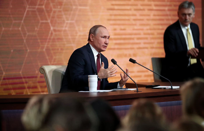  Putin holds traditional annual press conference to close out 2021 -  VIDEO