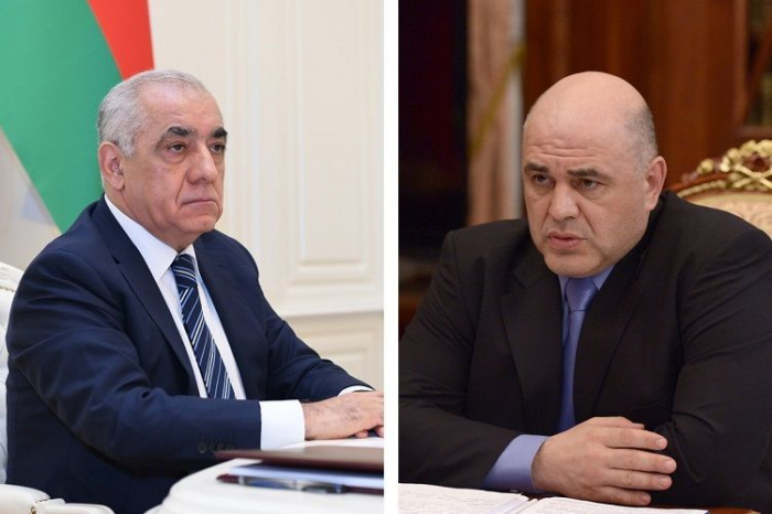   Russian, Azerbaijani prime ministers discuss bilateral cooperation  