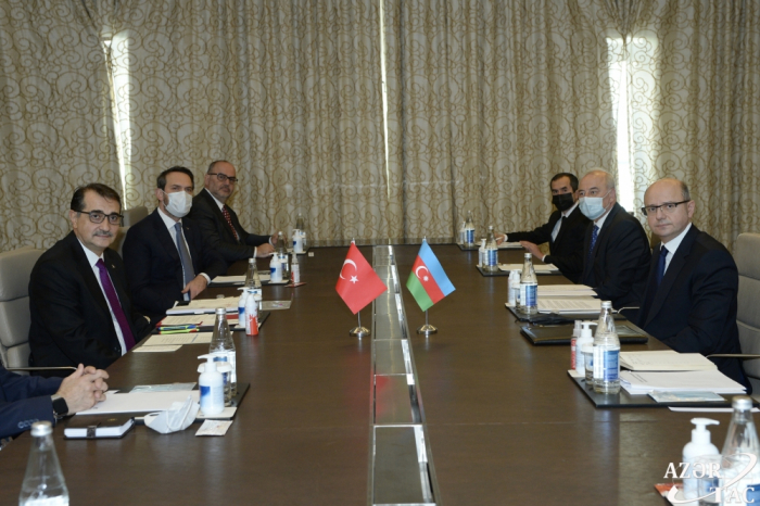 Azerbaijani energy minister meets with Turkish counterpart