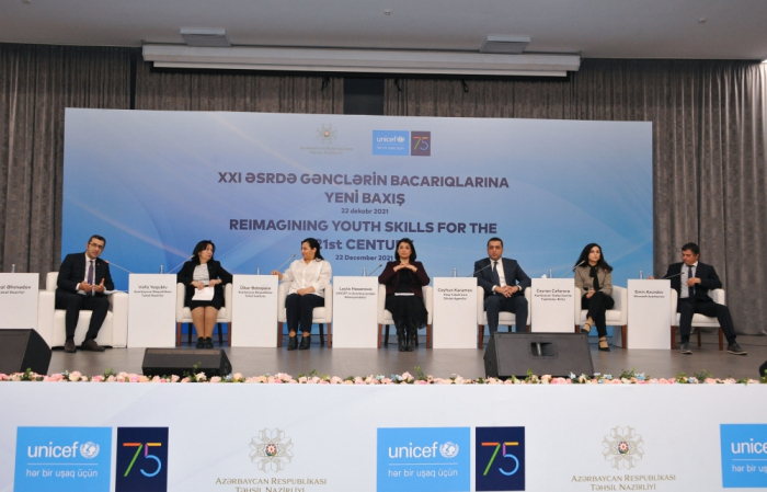 Azerbaijan, UNICEF hold panel discussion on skills needed for youth for work and life 