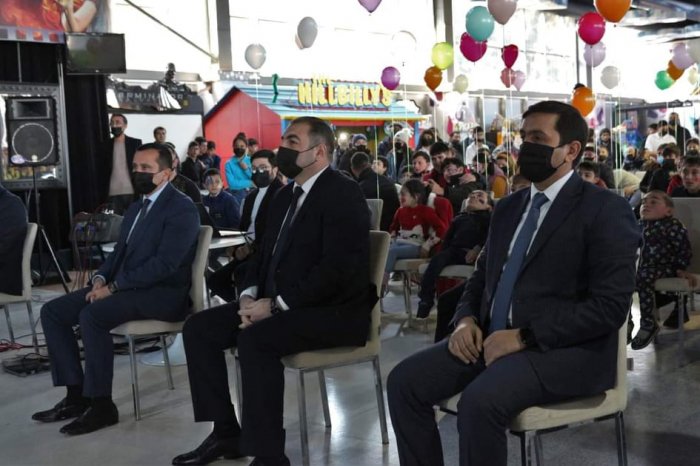 Şəmkirdə fiziki məhdudiyyətli uşaqlar üçün tədbir keçirilib