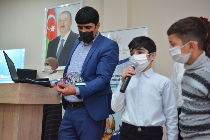Məktəblilər üçün robototexnika təlimləri təşkil edilib