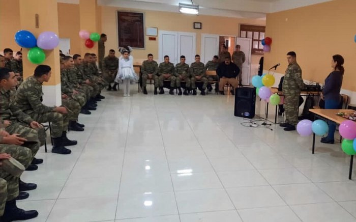Azərbaycan Ordusunda silsilə tədbirlər keçirilib  
  
