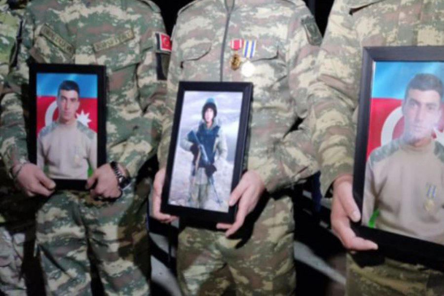    Şəhid hərbçimiz dəfn olunub-    FOTO+YENİLƏNİB      