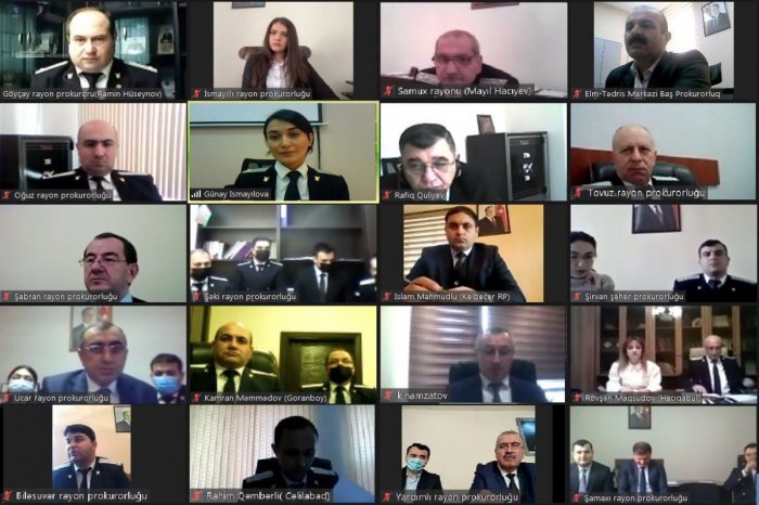 Prokurorluq işçiləri üçün tədris tədbiri keçirilib