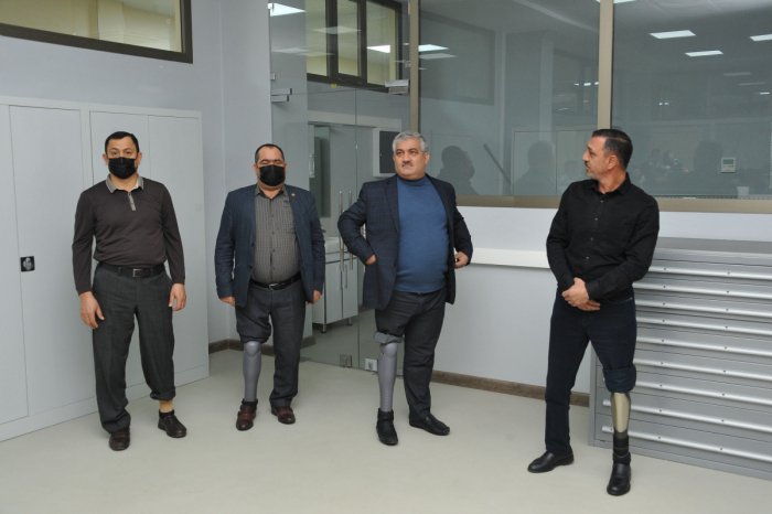 62 nəfər müharibə əlili müasir protezlə təmin olunub