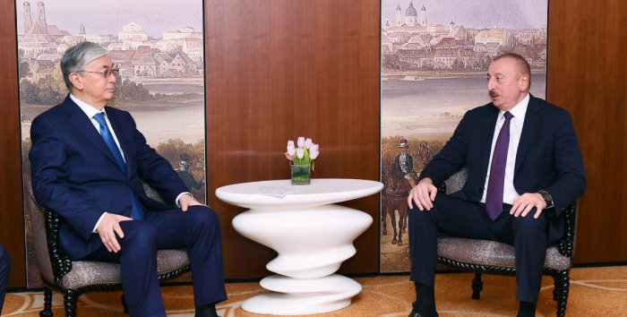  President of Kazakhstan calls President Ilham Aliyev 
