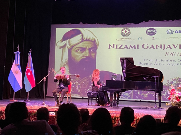 Concierto dedicado al 880 aniversario de Nizami Ganjavi se realizó en Argentina