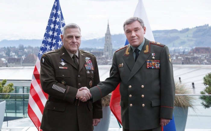 Milli və Gerasimov regional təhlükəsizliyi müzakirə ediblər Milli və Gerasimov regional təhlükəsizliyi müzakirə ediblər