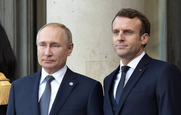  Putin, Macron express satisfaction over stabilization in Nagorno-Karabakh 