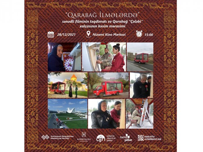  “Qarabağ İlmələrdə” sənədli filminin təqdimatı olub 