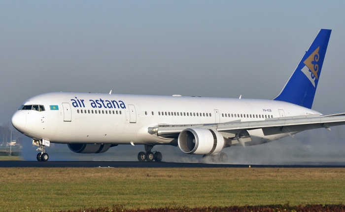 Kasachische Air Astana setzt Flug von Almaty nach Baku aus