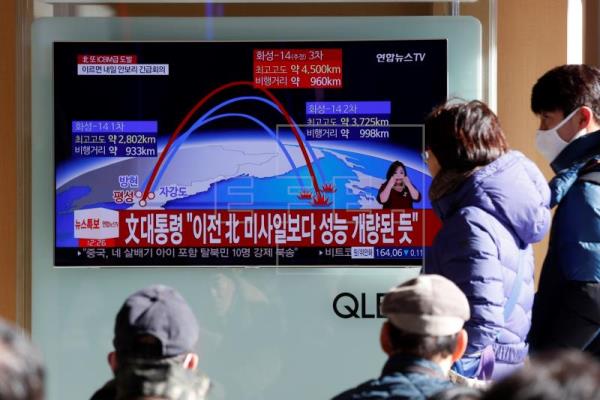 Corea del Norte lanza otro proyectil "no identificado", según Seúl