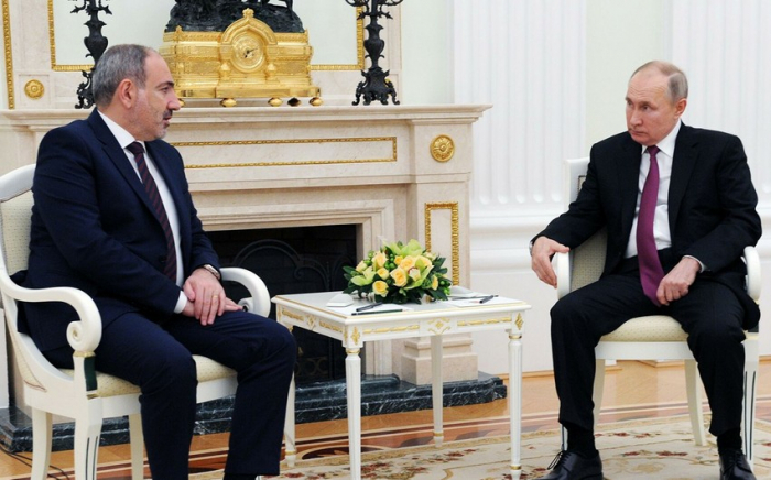  Putin and Pashinyan discuss situation in Karabakh region 