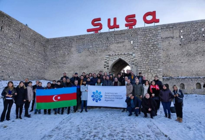 Azerbaijani journalists’ visit to Shusha in spotlight of Arabian media