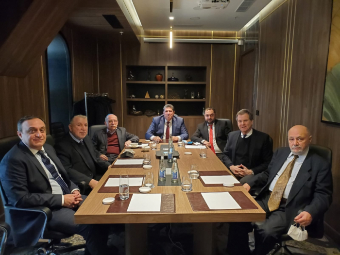 ممثلو طائفة أذربيجان اليهودية يجتمعون مع زعيمي اللجنة الامريكية اليهودية